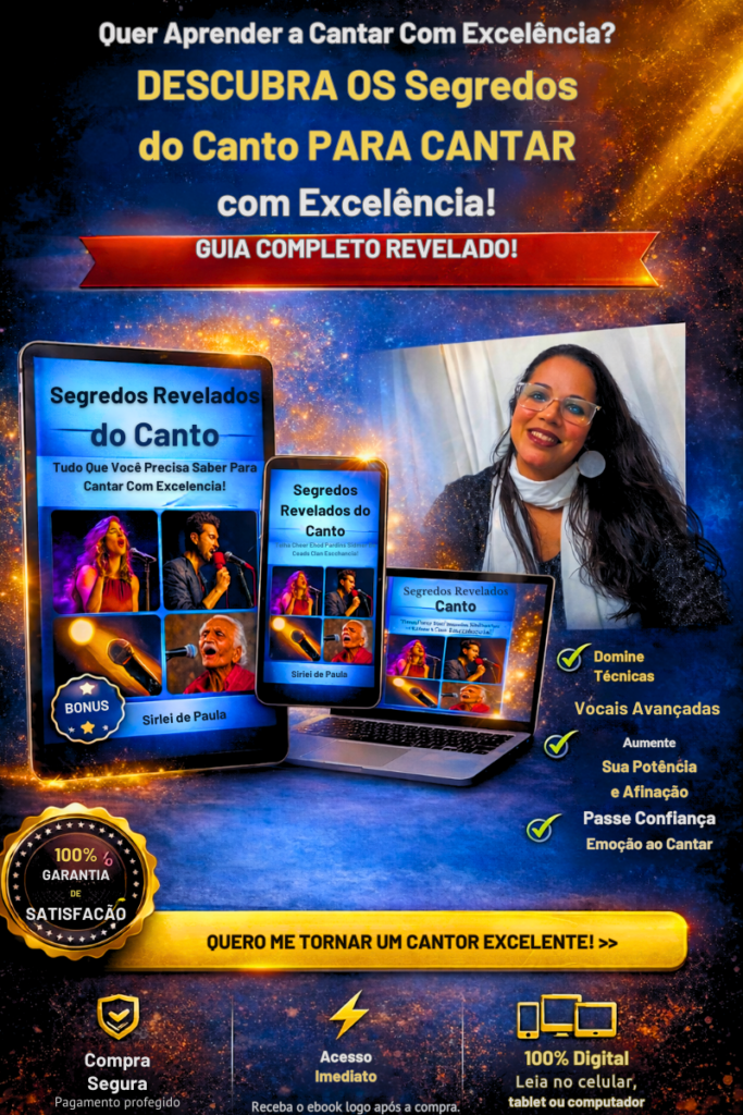 segredos revelados do canto